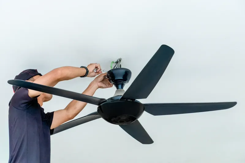 Ceiling Fan Installing